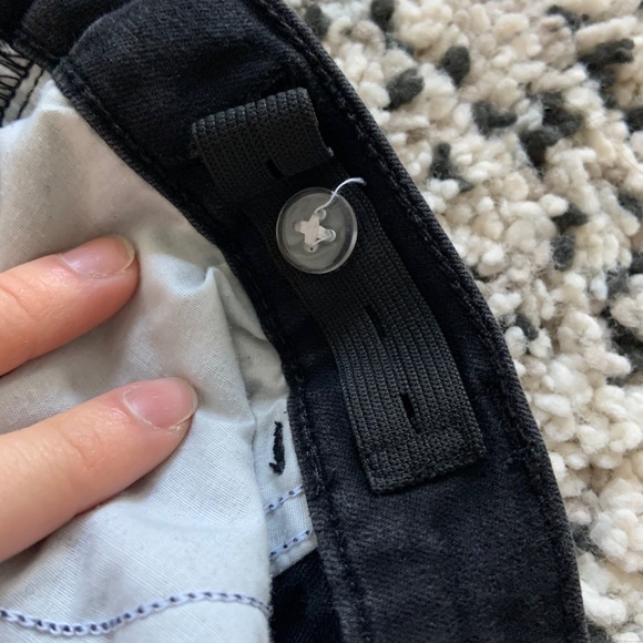 Girls black jeans with heart detail - Picture 10 of 10